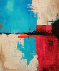 Aisha Mahmood, 18 x 24 Inch, Acrylic on Canvas, Abstract Painting, AC-AIMD-104 Aisha Mahmood, 18 x 24 Inch, Acrylic on Canvas, Abstract Painting, AC-AIMD-104